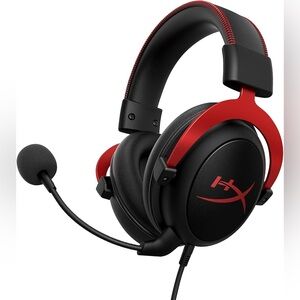 HyperX Cloud II - Gaming Headset, 7.1 Surround Sound PC, PS5, PS4, Xbox